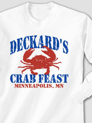 Crab Feast : Printed Long Sleeves
