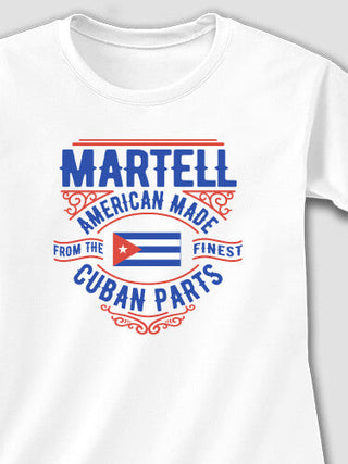 Cuban Parts : Adult Ladies Fitted T-Shirt