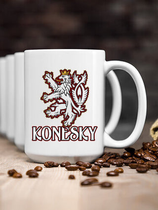 Czech Lion : Ceramic Coffee Mugs