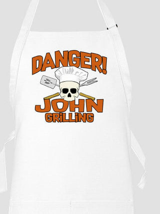 Danger Grilling : Printed Aprons