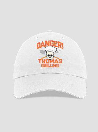 Danger Grilling : Embroidered Baseball Hats