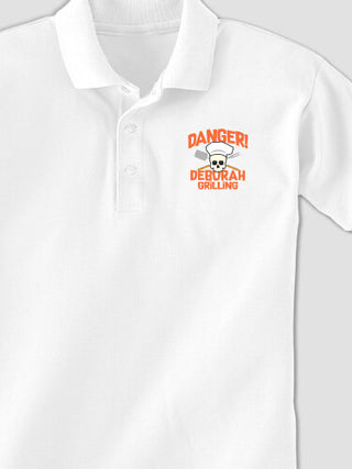 Danger Grilling : Embroidered Polo Shirts