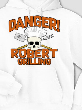 Danger Grilling : Printed Hoodies