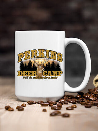 Deer Camp : Ceramic Coffee Mugs