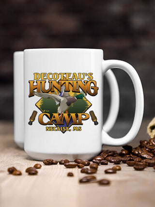 Duck Hunting Camp : Ceramic Coffee Mugs