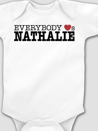 Everybody Loves : Printed Baby Bodysuits