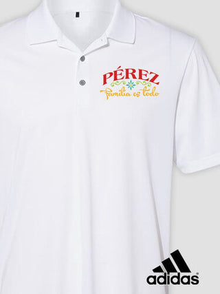 Familia es Todo : Embroidered Adidas&reg; Polo Shirts