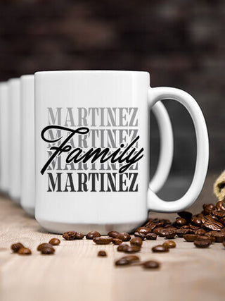 Family Repeat : Ceramic Coffee Mugs