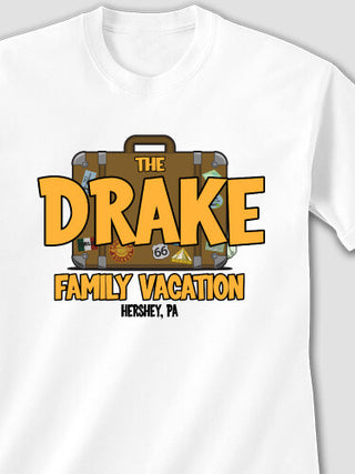 Family Vacation : Printed T-Shirts