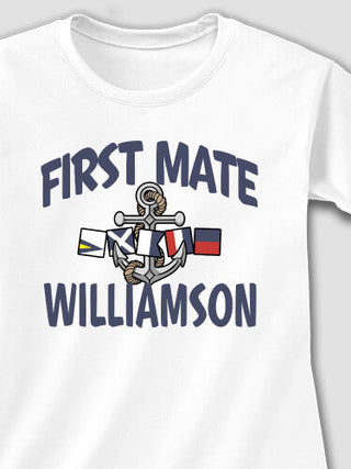 First Mate : Adult Ladies Fitted T-Shirt