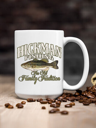 Fishing Family Tradition : Ceramic Coffee Mugs
