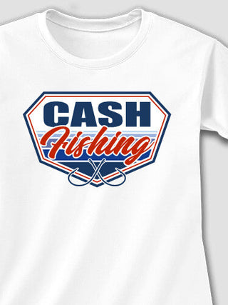Fishing : Adult Ladies Fitted T-Shirt