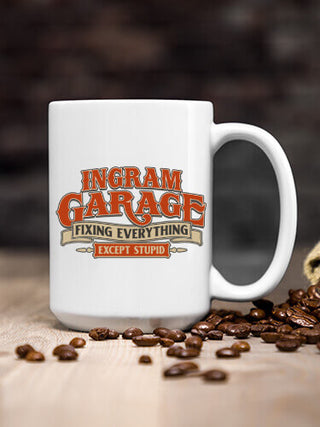 Fixing Everything Garage : Ceramic Coffee Mugs