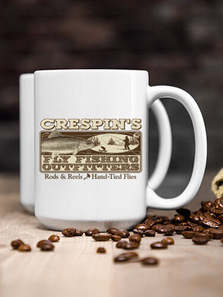 Fly Fishing : Ceramic Coffee Mugs