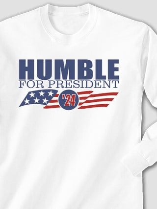 For President : Printed Long Sleeves