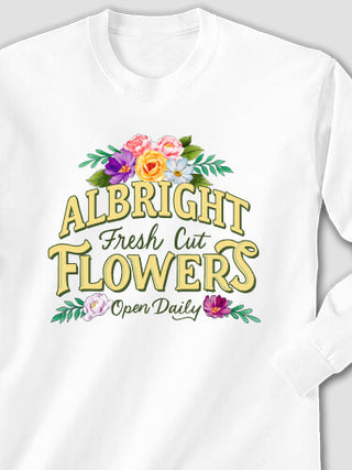 Fresh Cut Flowers : Printed Long Sleeves