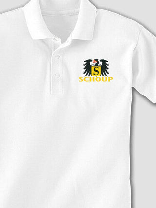 German Monogram : Embroidered Polo Shirts