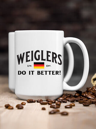 Germans Do It Better : Ceramic Coffee Mugs