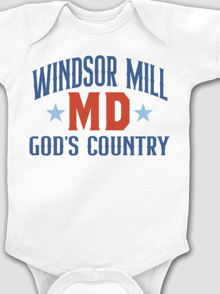 God's Country : Printed Baby Bodysuits