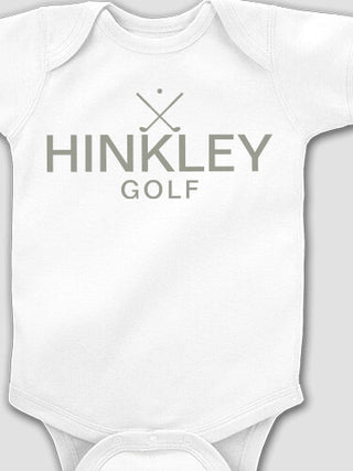 Golf : Printed Baby Bodysuits