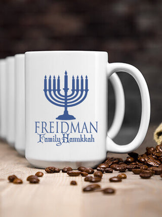 Hanukkah : Ceramic Coffee Mugs