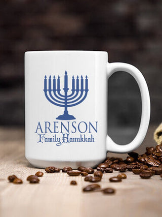 Hanukkah : Ceramic Coffee Mugs