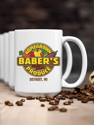 Homegrown Produce : Ceramic Coffee Mugs