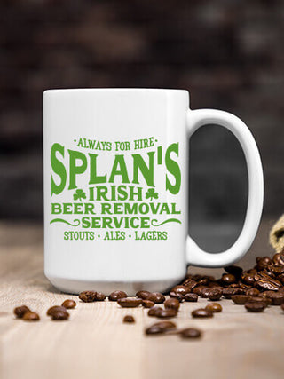 Irish Beer Removal Service : Ceramic Coffee Mugs
