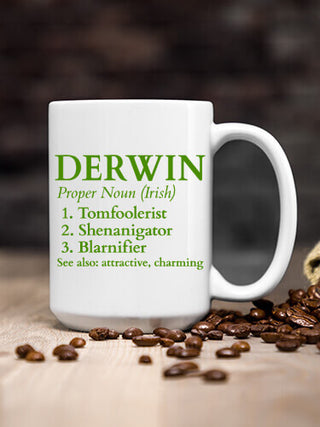 Irish Definition : Ceramic Coffee Mugs