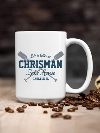 Lake House : Ceramic Coffee Mugs