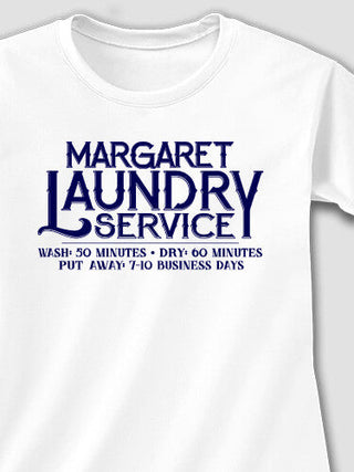 Laundry Service : Adult Ladies Fitted T-Shirt