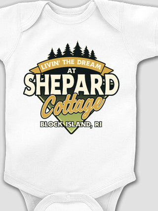 Livin' The Dream Cottage : Printed Baby Bodysuits