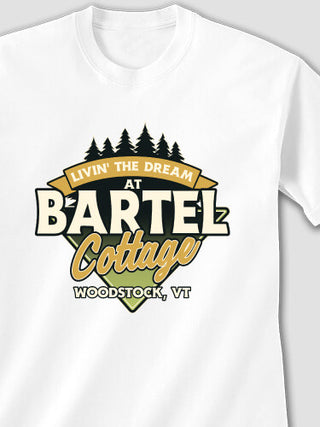 Livin' The Dream Cottage : Printed T-Shirts