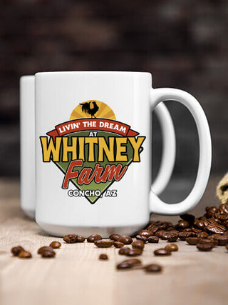 Livin' The Dream Farm : Ceramic Coffee Mugs