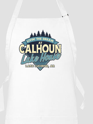 Livin' The Dream Lake House : Printed Aprons