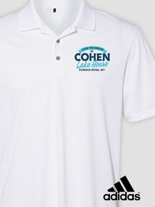 Livin' The Dream Lake House : Embroidered Adidas&reg; Polo Shirts