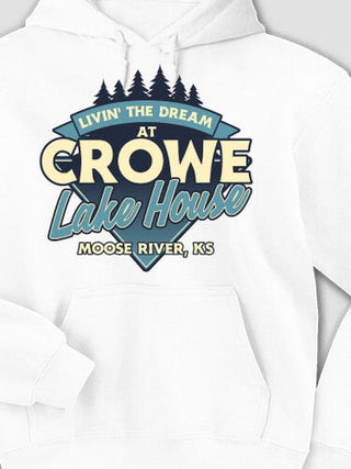 Livin' The Dream Lake House : Printed Hoodies