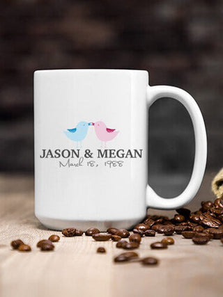Love Birds : Ceramic Coffee Mugs