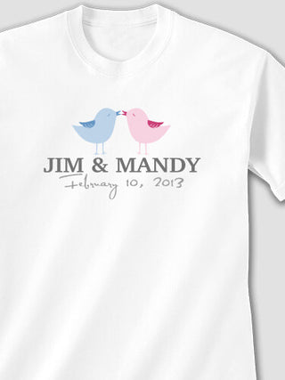 Love Birds : Printed T-Shirts