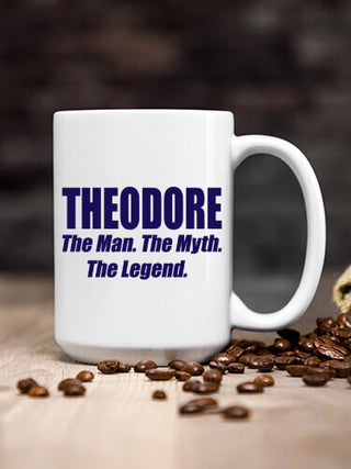 Man Myth Legend : Ceramic Coffee Mugs