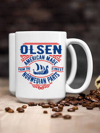 Norwegian Parts : Ceramic Coffee Mugs