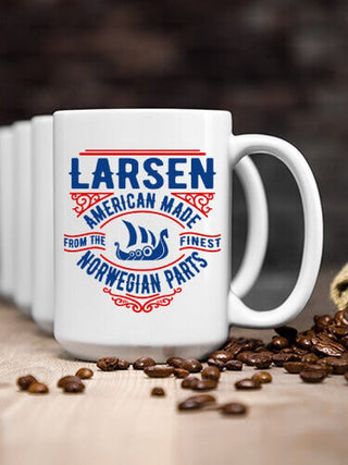 Norwegian Parts : Ceramic Coffee Mugs