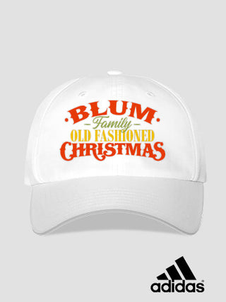 Old Fashioned Christmas : Embroidered Adidas&reg; Hats