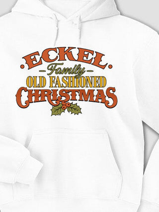 Old Fashioned Christmas : Printed Hoodies