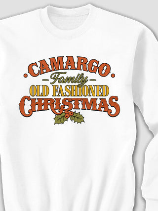 Old Fashioned Christmas : Printed Sweatshirts