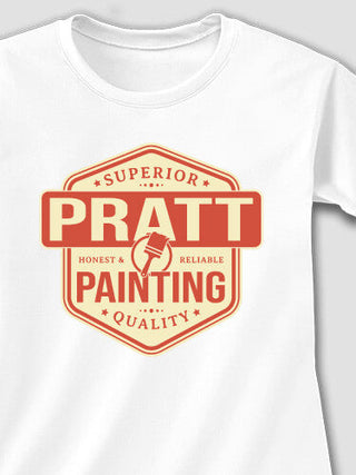 Painting : Adult Ladies Fitted T-Shirt
