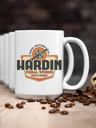 Pedal Works : Ceramic Coffee Mugs