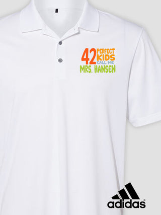 Perfect Kids : Embroidered Adidas&reg; Polo Shirts