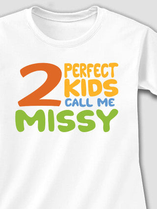 Perfect Kids : Adult Ladies Fitted T-Shirt