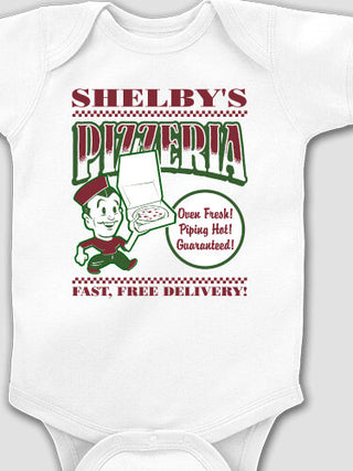 Pizzeria : Printed Baby Bodysuits